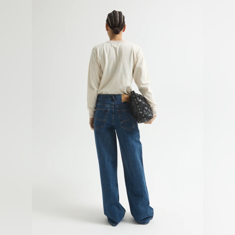 DALA Sling Jean - Flat Blue - Picture 3 of 5